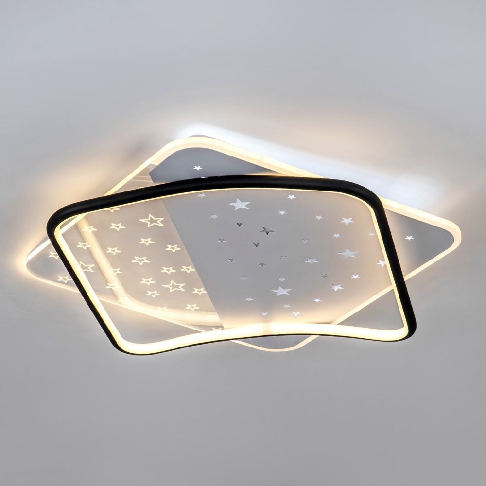 Потолочный светильник LED4U L1037-520 BK