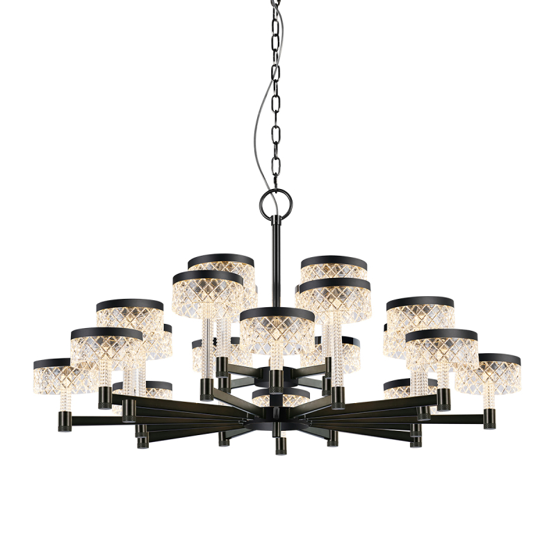 Подвесная люстра Delight Collection MD21020075 MD21020075-20A matt black Подвесная люстра Delight Collection MD21020075 MD21020075-20A matt black