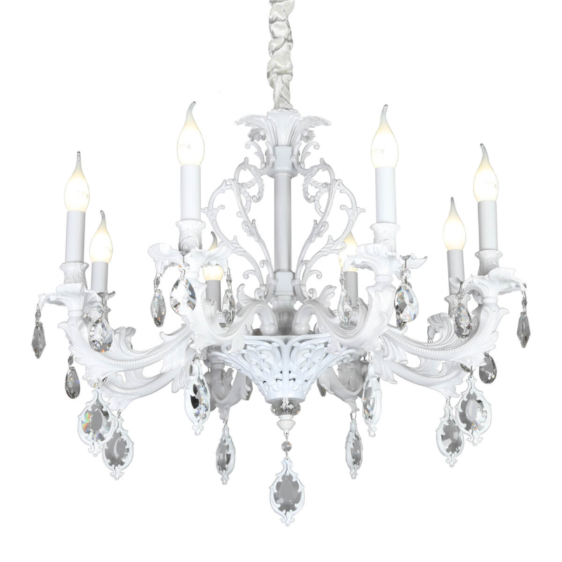 Подвесная люстра Omnilux Senis OML-74713-08 Подвесная люстра Omnilux Senis OML-74713-08