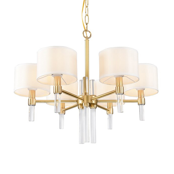 Подвесная люстра Delight Collection 8009P-6 gold Подвесная люстра Delight Collection 8009P-6 gold