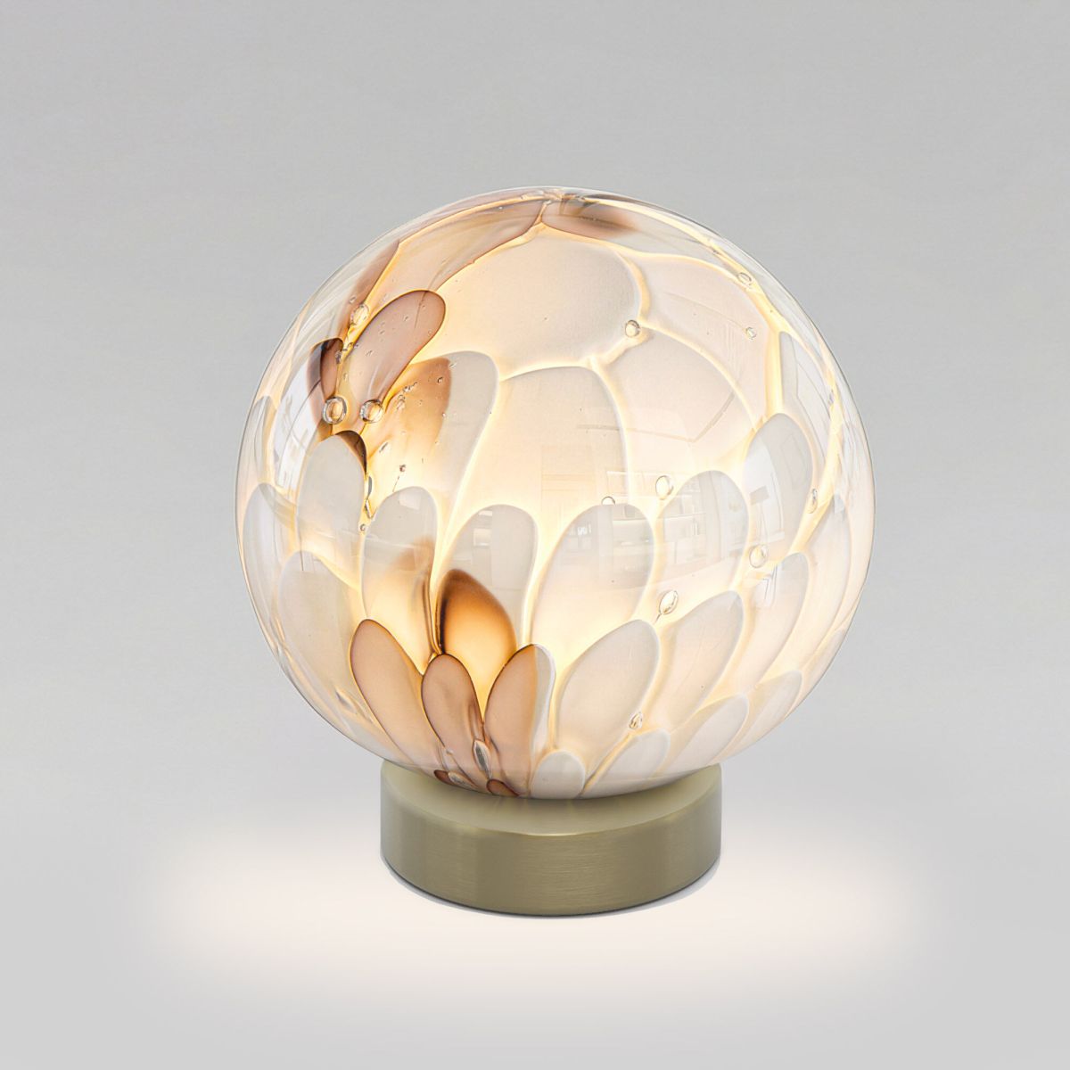 Настольная лампа с плафоном ручной работы Bogate's Crystall 1_102 a072034