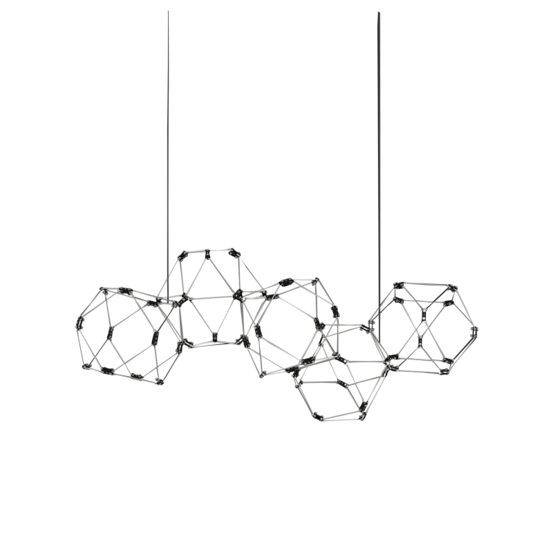 Подвесной светильник Delight Collection Lucciola MD18001068-5A chrome Подвесной светильник Delight Collection Lucciola MD18001068-5A chrome
