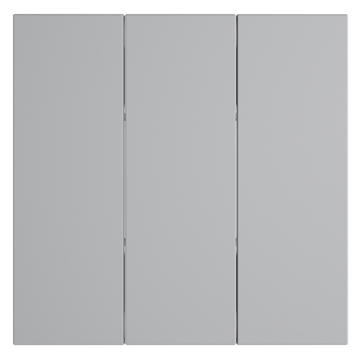 Клавиши для выключателя/переключателя трехклавишного Voltum S70 (серый) VLS000516