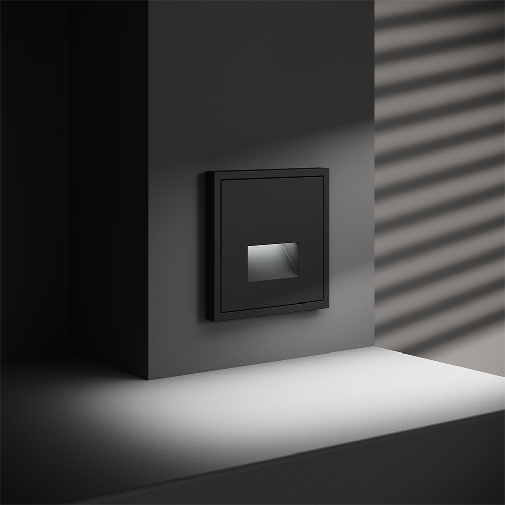 Подсветка светодиодная Voltum S70 VLS070608 (черный матовый)