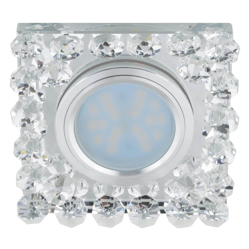 Встраиваемый светильник Fametto Luciole DLS-L131 GU5.3 Chrome/Clear Встраиваемый светильник Fametto Luciole DLS-L131 GU5.3 Chrome/Clear