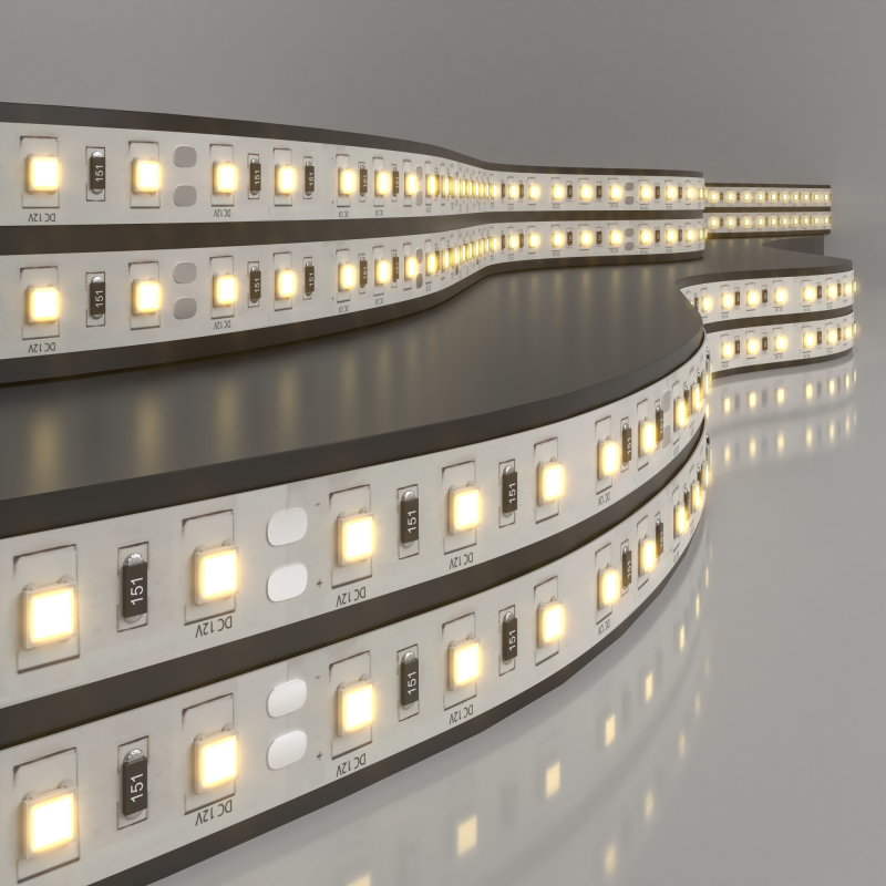 Светодиодная лента Elektrostandard 12V 14,4W 60Led 5050 IP20 теплый белый, 5м 4690389040184 a027839