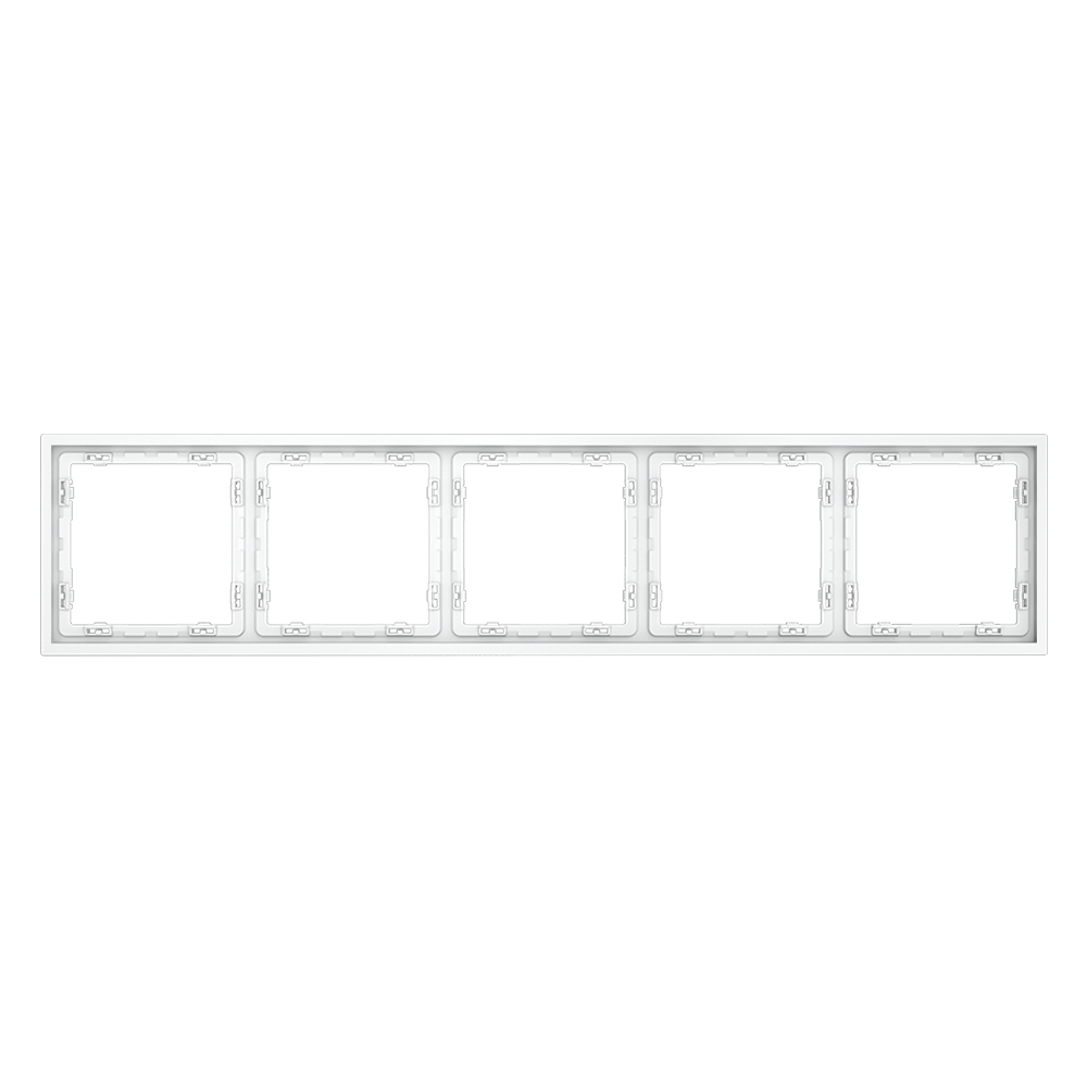 Рамка на 5 постов Voltum S70 VLS100502 (белый матовый)