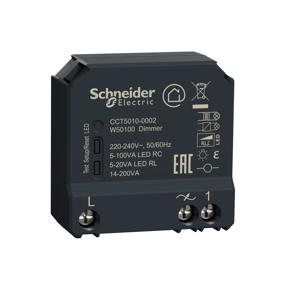 Микромодуль LED-диммера Schneider Electric Wiser CCT5010-0002 Микромодуль LED-диммера Schneider Electric Wiser CCT5010-0002