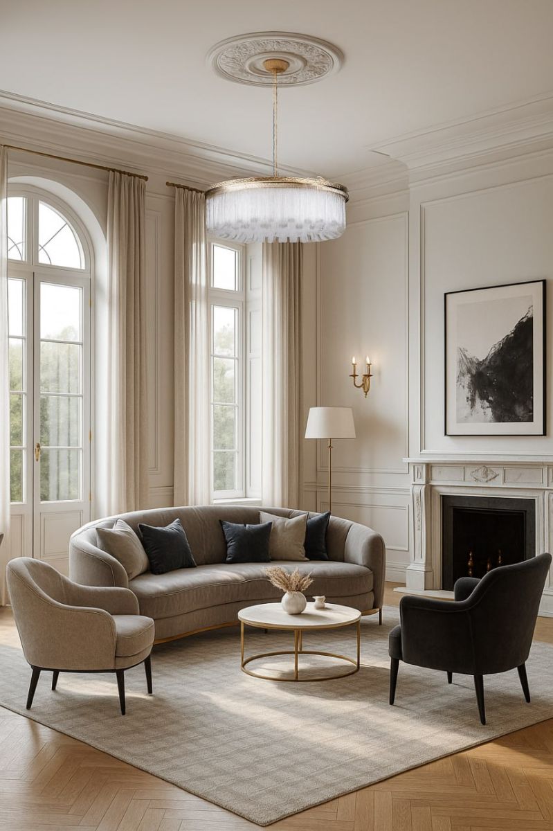 Подвесная люстра Modelux ML.9542.500 GD