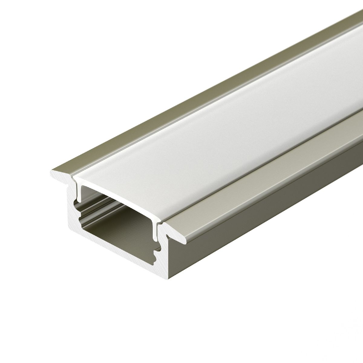 Профиль Arlight LINE-2308-F-2000 ANOD OLIVE GREY 038440 Профиль Arlight LINE-2308-F-2000 ANOD OLIVE GREY 038440