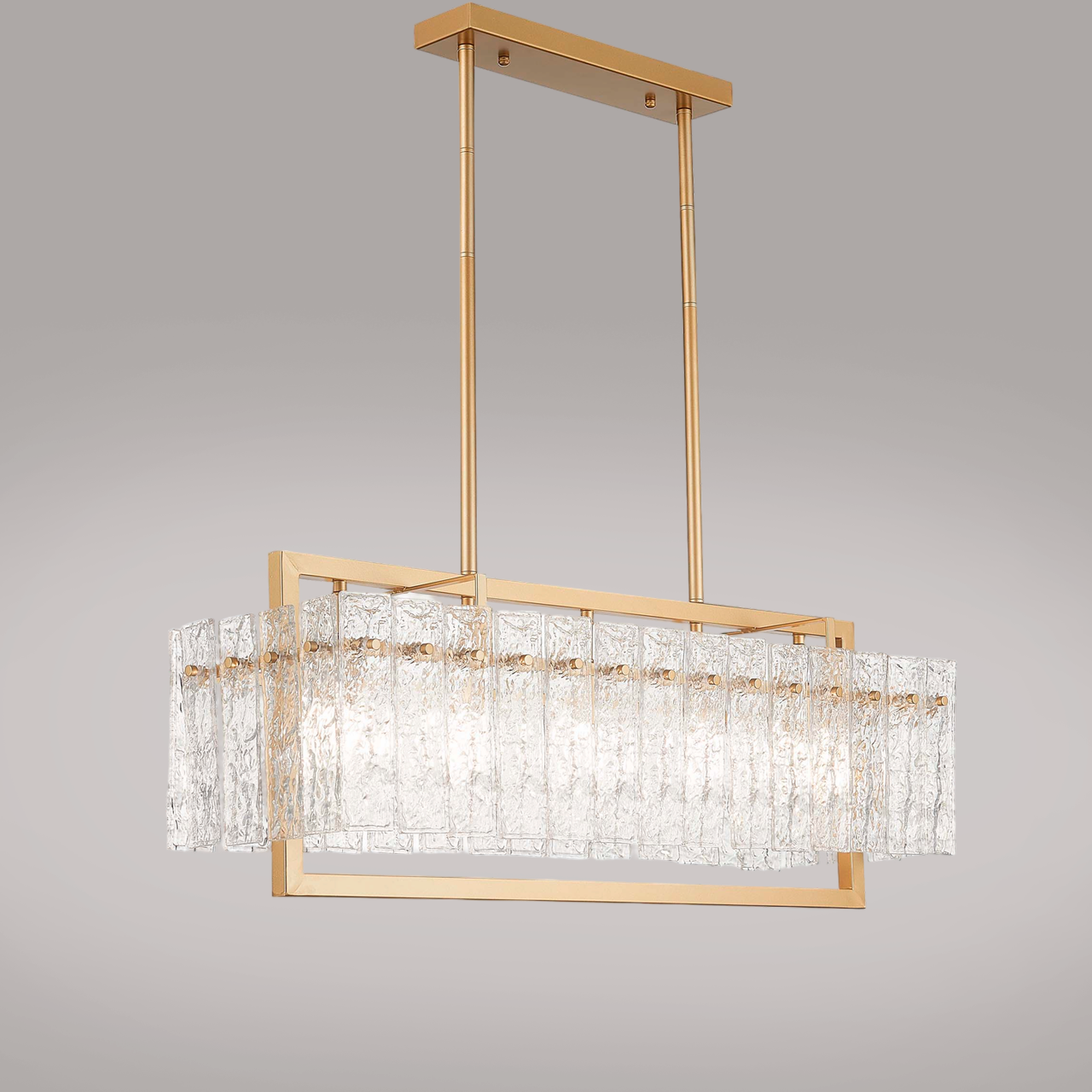 Люстры на штанге