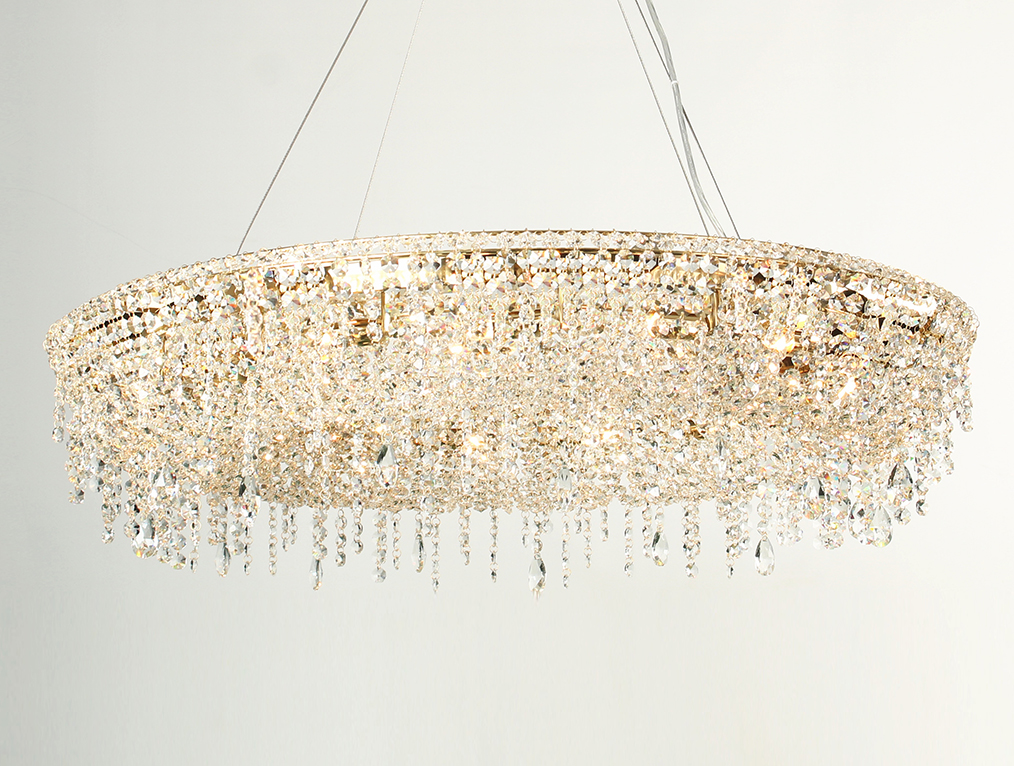 Подвесная люстра Newport 10900 10910+6/S gold М0067687