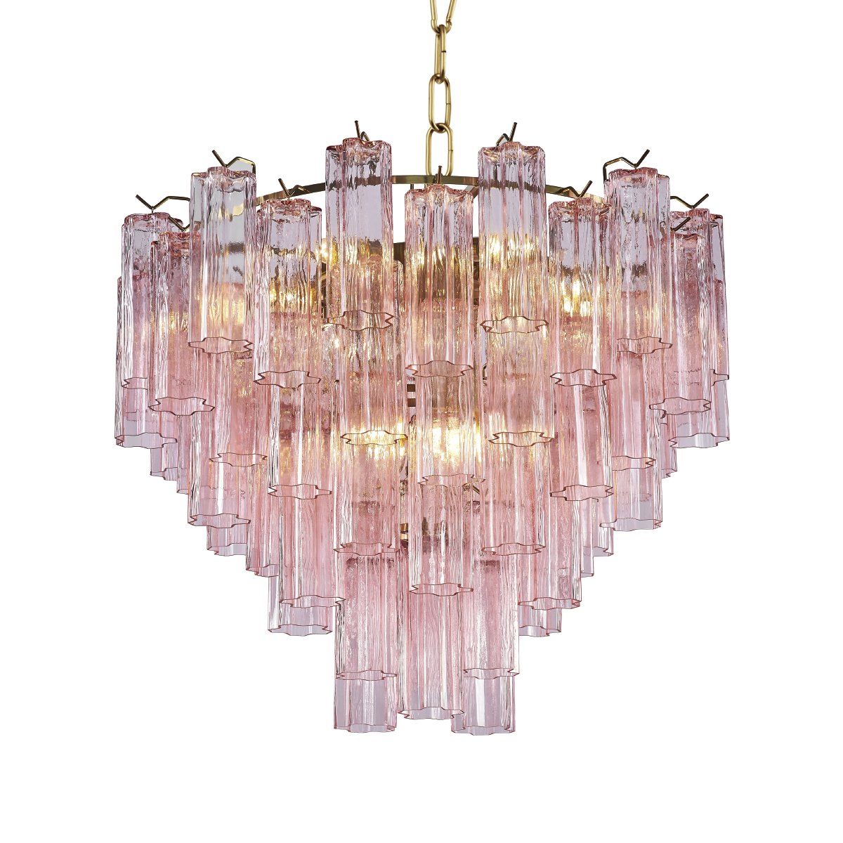 Подвесная люстра Delight Collection OWD2093-D75 gold/pink