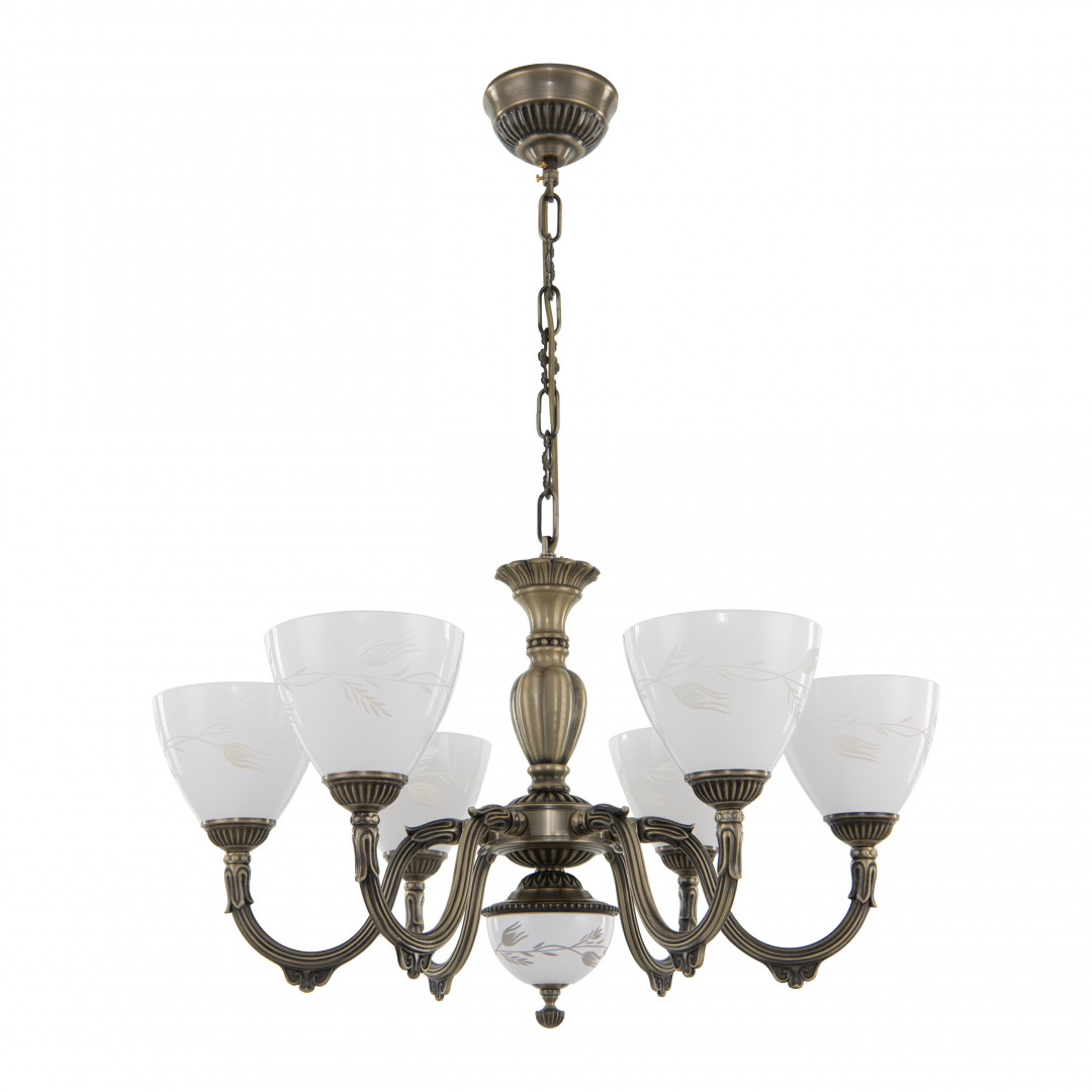 Подвесная люстра Arte Milano 347837/6 AB Подвесная люстра Arte Milano 347837/6 AB