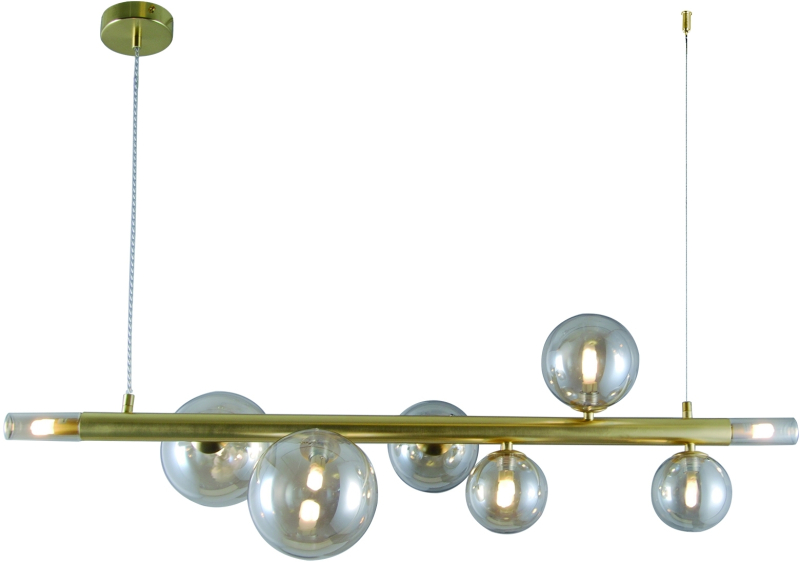 Подвесная люстра Indigo Canto 11026/8PL Gold V000247 Подвесная люстра Indigo Canto 11026/8PL Gold V000247