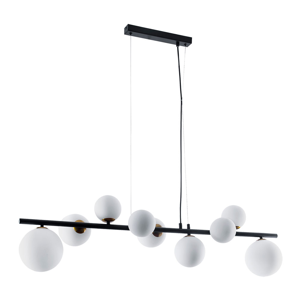 Подвесная люстра Arte Lamp Gemini A2243SP-9BK Подвесная люстра Arte Lamp Gemini A2243SP-9BK