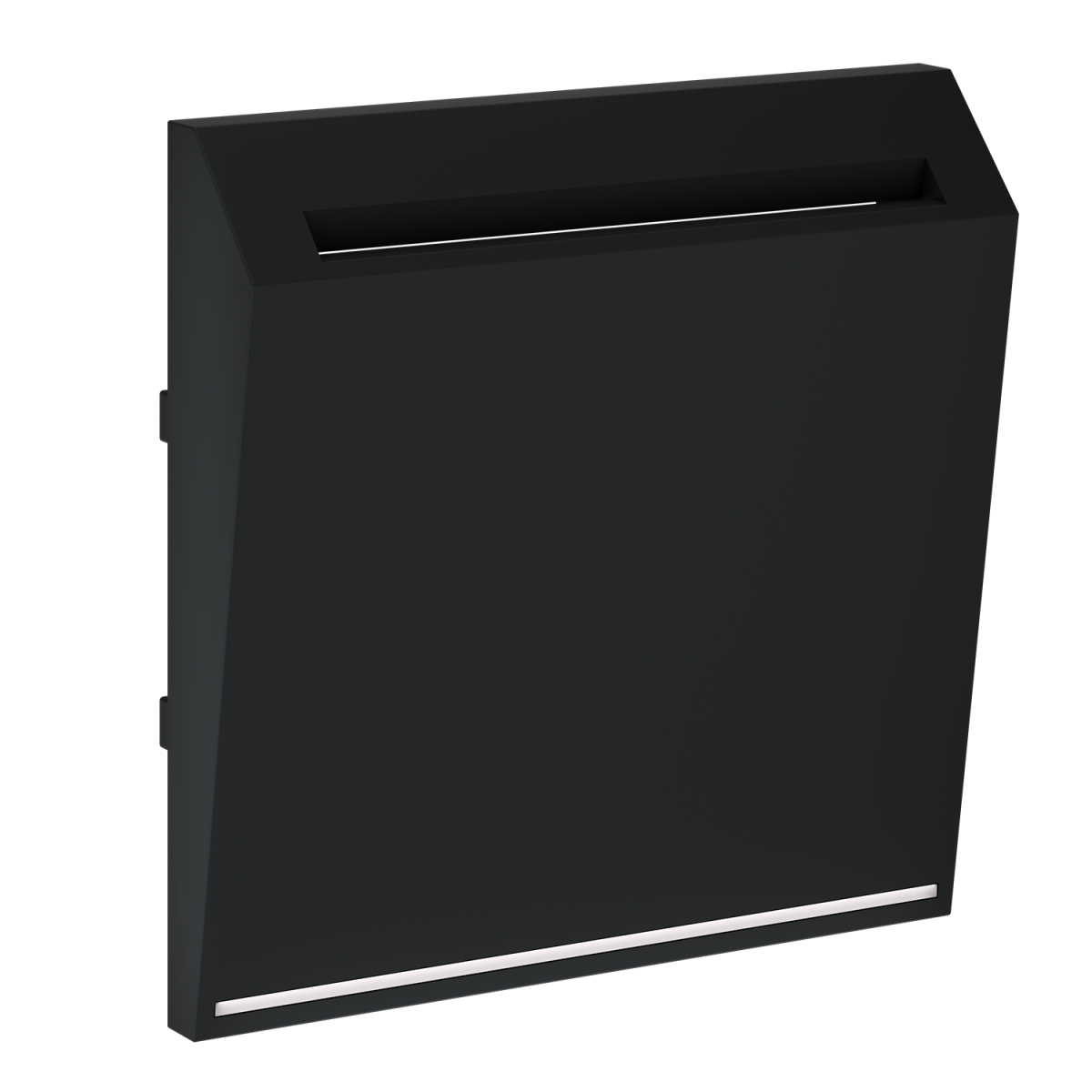 Накладка для выключателя карточного Voltum S70 (черный матовый) VLS002608