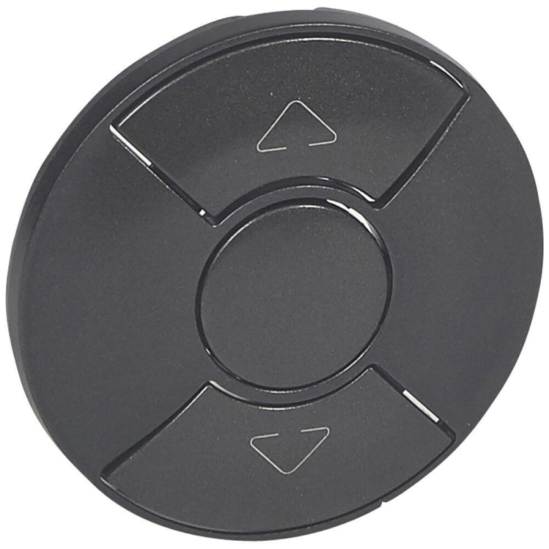 Лицевая панель Legrand Celiane механизма рольставней графит 067955