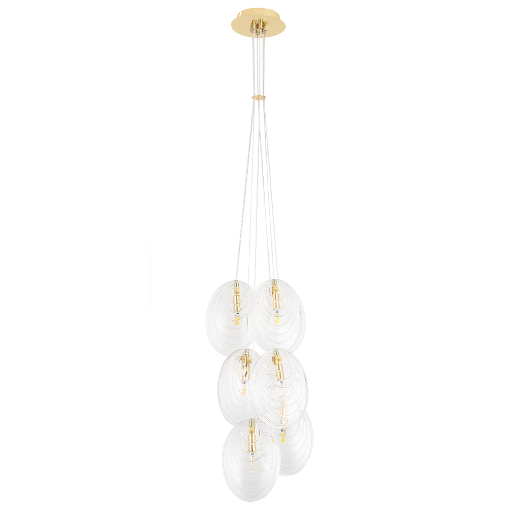 Подвесной светильник Crystal Lux MAR SP6 TRANSPARENTE Подвесной светильник Crystal Lux MAR SP6 TRANSPARENTE
