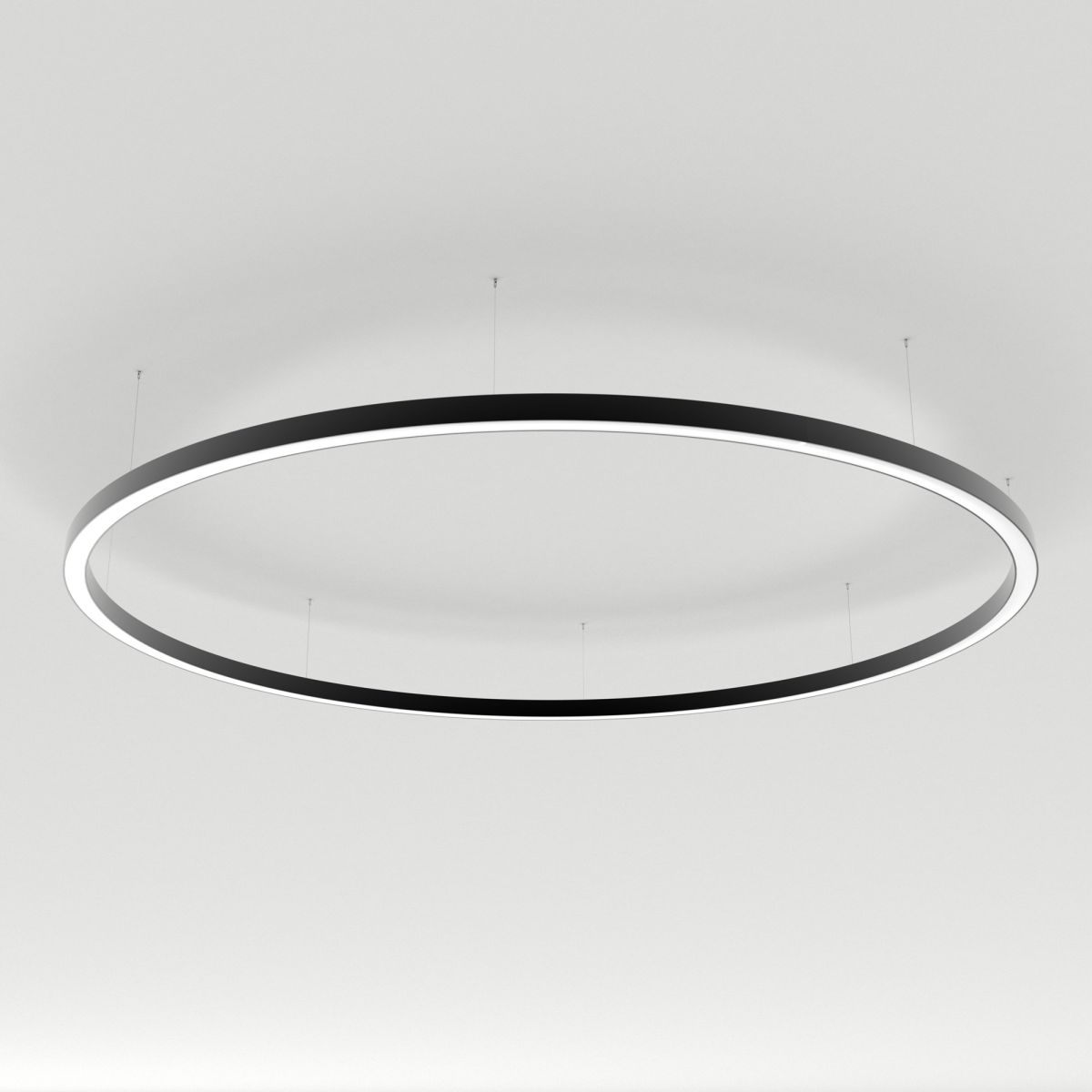 Подвесной светильник Arlight SP-LINE-HANG-ARC-O3535-D1500-102W Day4000 (BLACK, 230V) (Металл) 034011(2)