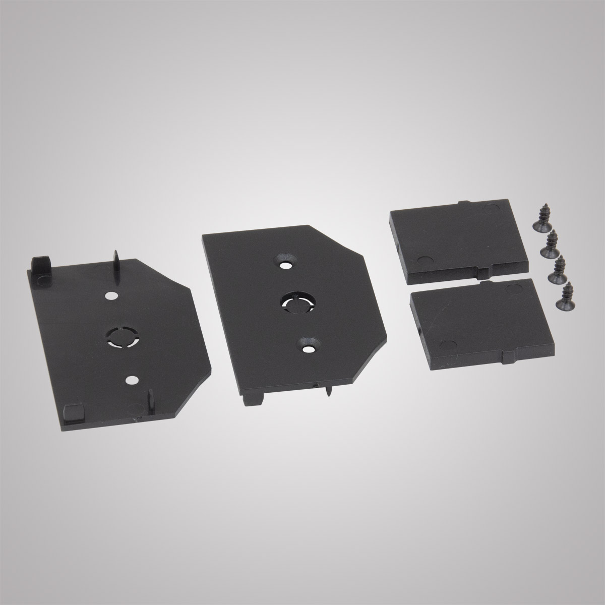 Торцевая заглушка для шинопровода AM Group AM555 BK