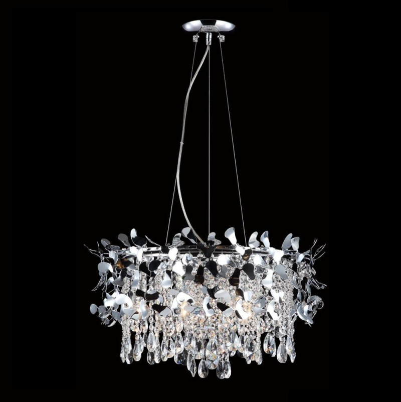 Подвесной светильник Crystal Lux Romeo SP6 Chrome D600 Подвесной светильник Crystal Lux Romeo SP6 Chrome D600