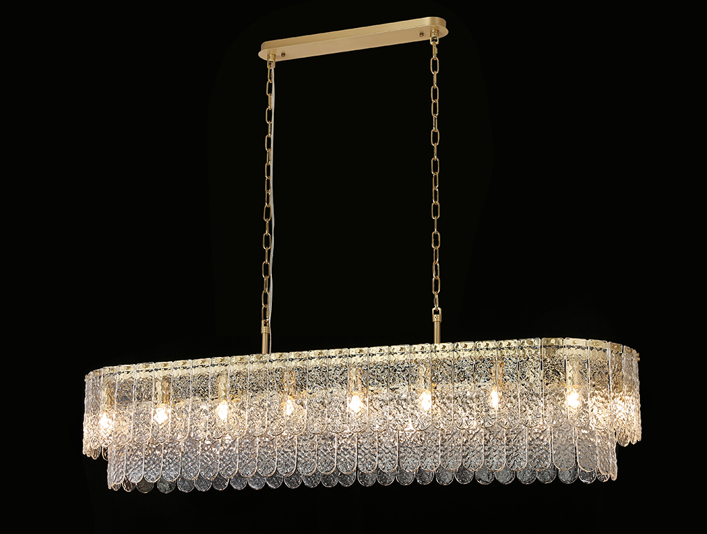 Подвесная люстра Newport Daisy 8370/140 C oval brass М0070732 Подвесная люстра Newport Daisy 8370/140 C oval brass М0070732