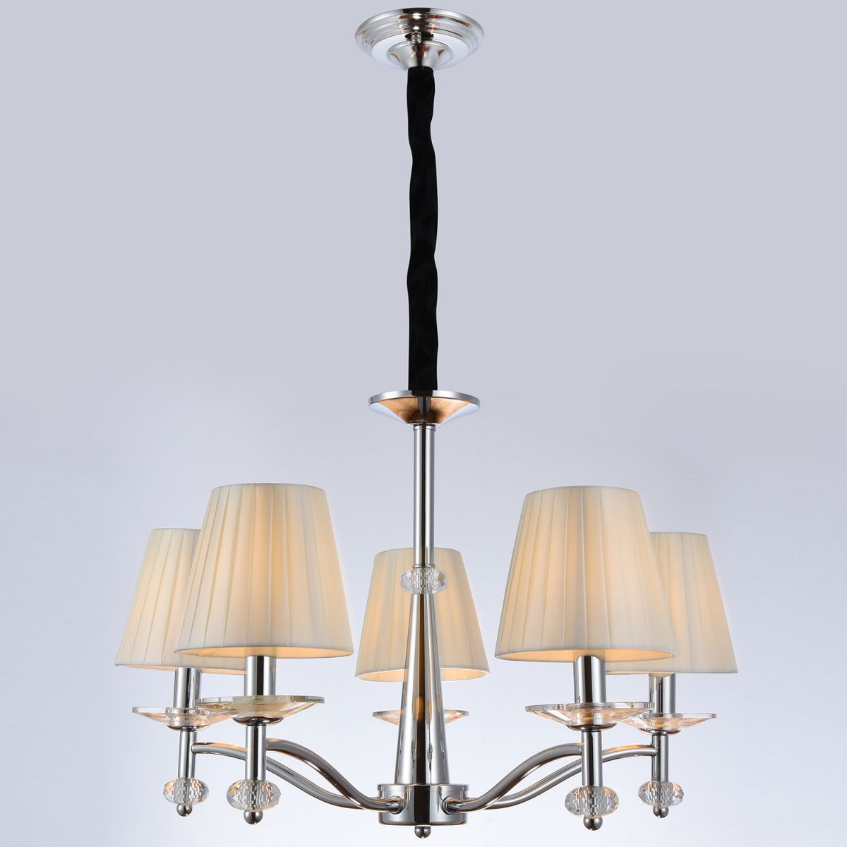 Подвесная люстра Illumico IL1151-5PPA-29 CR Romei Подвесная люстра Illumico IL1151-5PPA-29 CR Romei