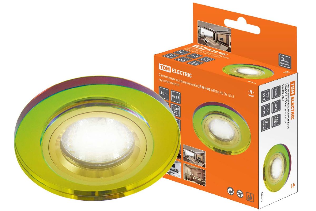 Встраиваемый светильник TDM Electric СВ 03-05 SQ0359-0054 Встраиваемый светильник TDM Electric СВ 03-05 SQ0359-0054
