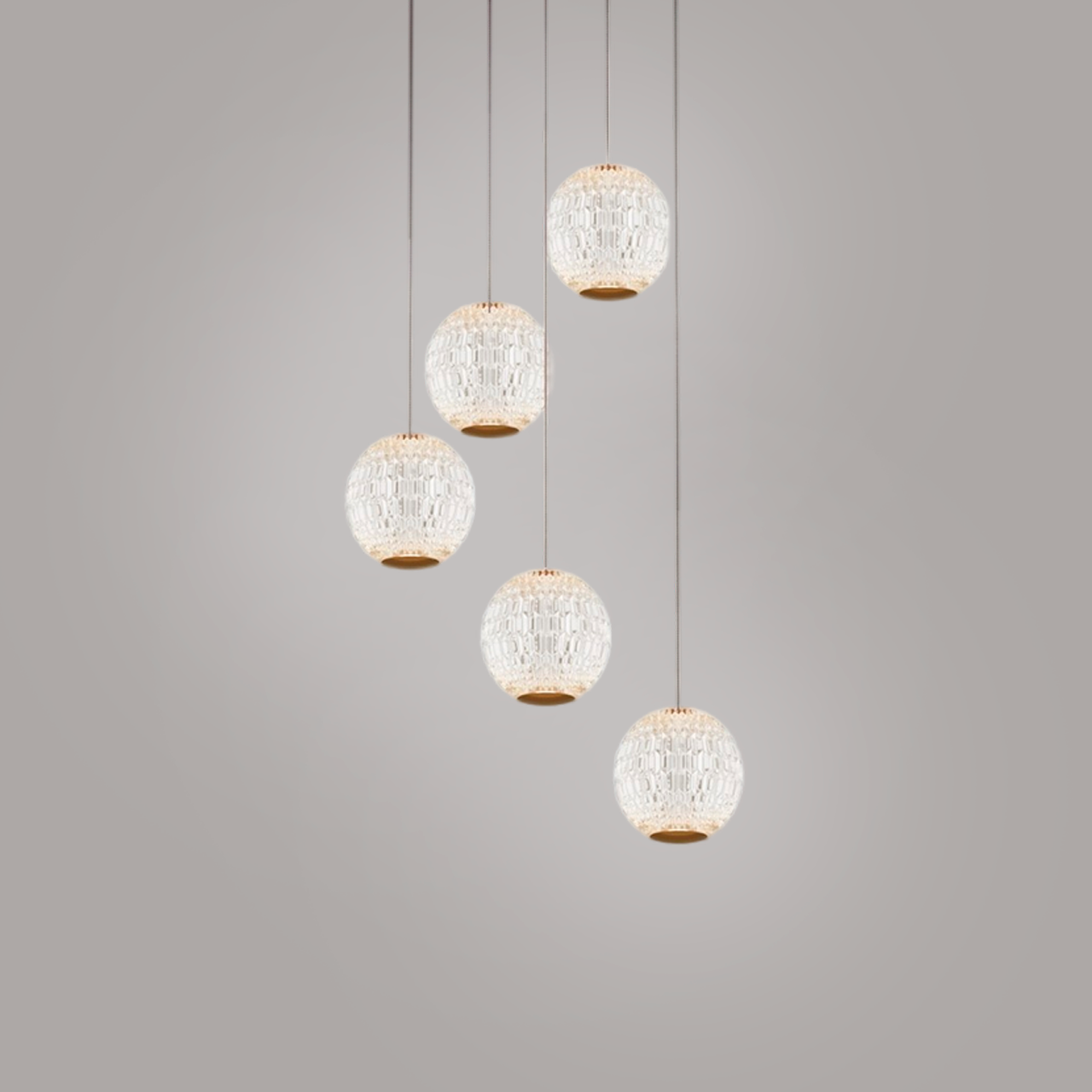 Каскадные люстры