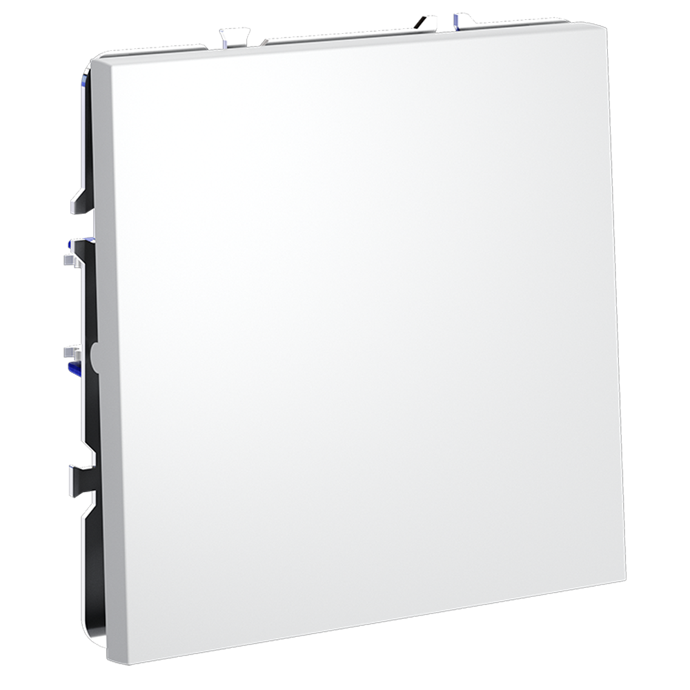 Выключатель с самовозвратом одноклавишный Voltum S70 VLS010602 (белый матовый)