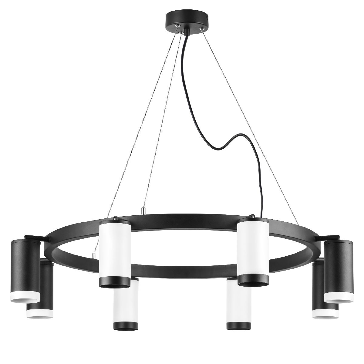 Подвесная люстра Lightstar Rullo (571018+214436-4+214437-4+203436-4+203437-4) LR01836437467 Подвесная люстра Lightstar Rullo (571018+214436-4+214437-4+203436-4+203437-4) LR01836437467