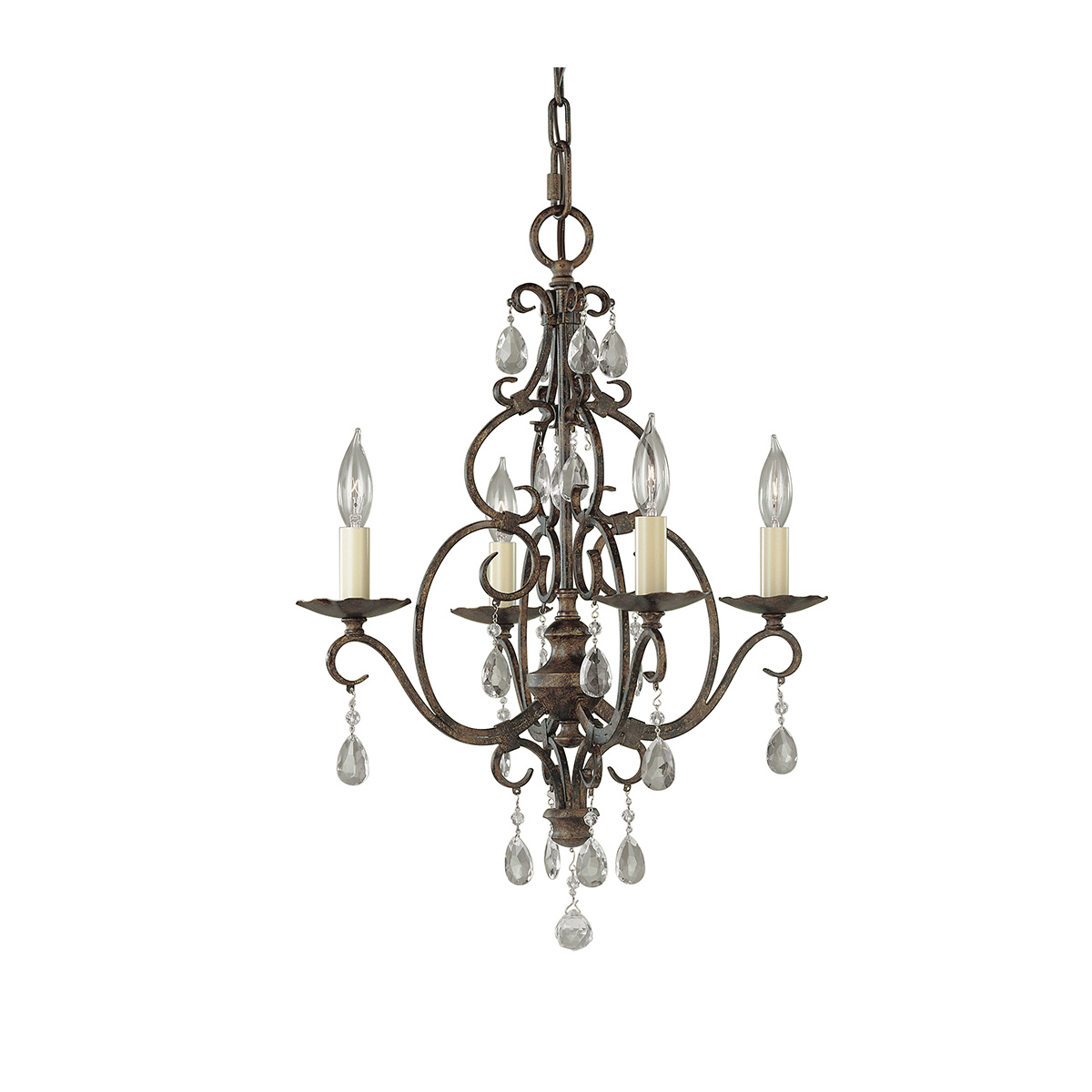 Подвесная люстра Feiss FE-CHATEAU4 Подвесная люстра Feiss FE-CHATEAU4