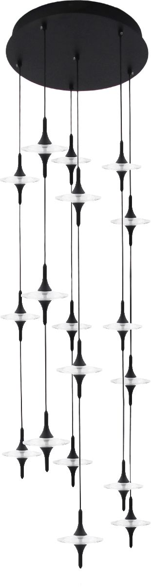 Каскадная люстра Mizi'en Miro MZ31468-18 Каскадная люстра Mizi'en Miro MZ31468-18