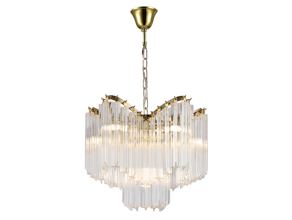 Подвесная люстра Newport Amanda 8906/C gold М0070329 Подвесная люстра Newport Amanda 8906/C gold М0070329