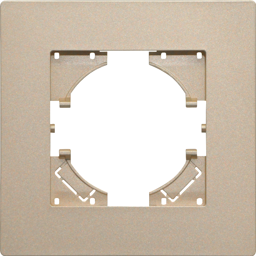 Рамка пластиковая на 1 пост Arlight FRM-PERIO-PL-1-GD 049691