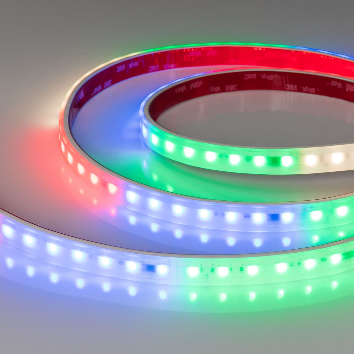 Светодиодная лента герметичная Arlight DMX-PS-B70-14mm 24V RGBW-Day-PX7 (17 W/m, IP67, 5060, 5m) (CRI>90) 056721