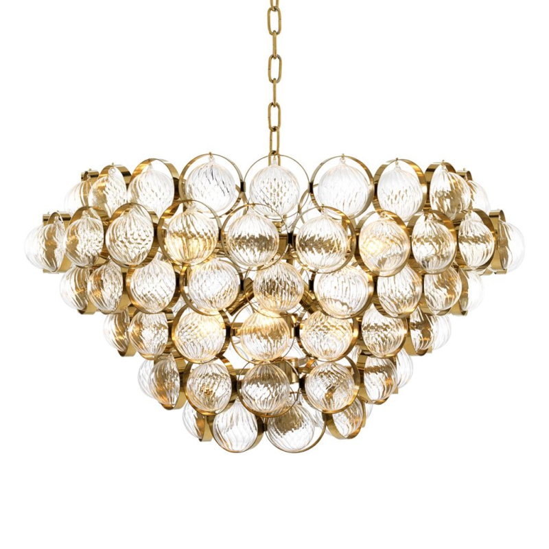 Подвесная люстра Delight Collection Opera KM0930P-8 brass Подвесная люстра Delight Collection Opera KM0930P-8 brass