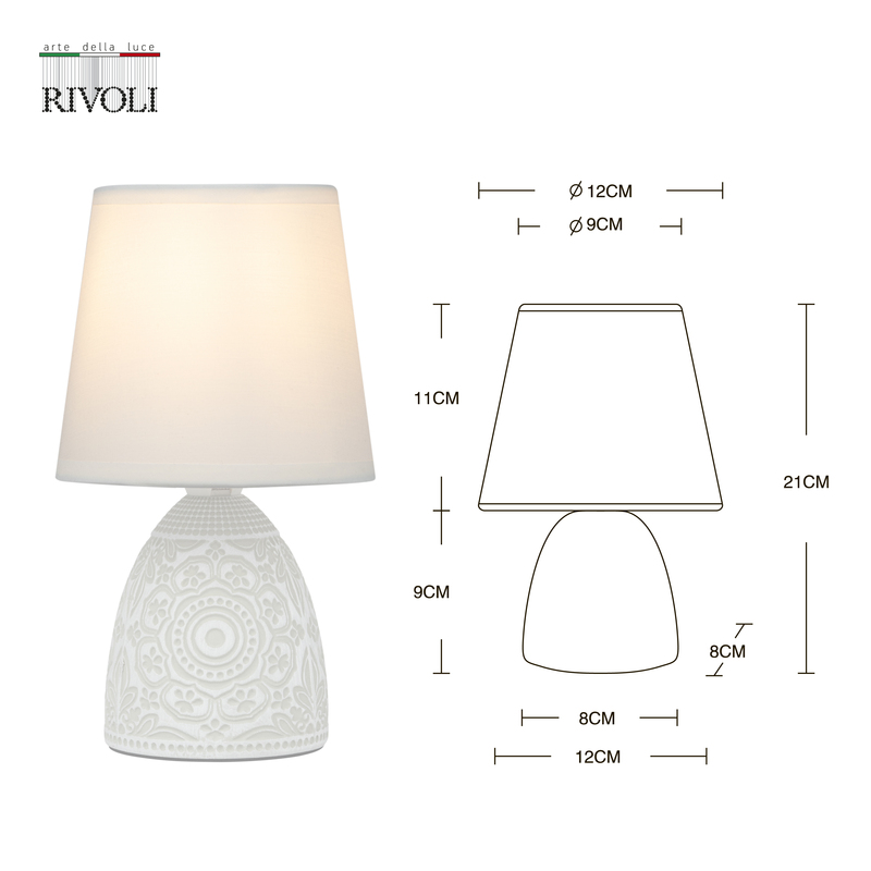 Настольная лампа Rivoli Debora 7045-501 Б0053465