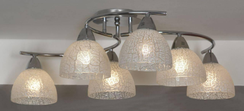 Потолочная люстра Lussole Zungoli LSF-1603-06 Потолочная люстра Lussole Zungoli LSF-1603-06