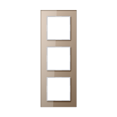 Рамка трехместная Jung AC583GLCH Рамка трехместная Jung AC583GLCH