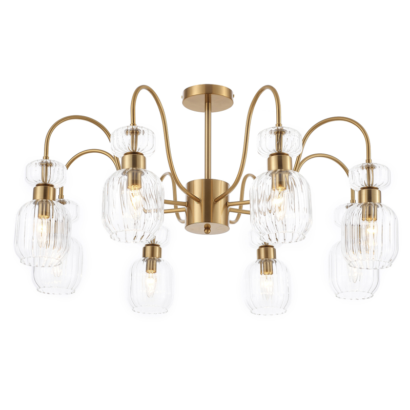 Люстра на штанге Escada Gloss 1141/8PL Clear Люстра на штанге Escada Gloss 1141/8PL Clear