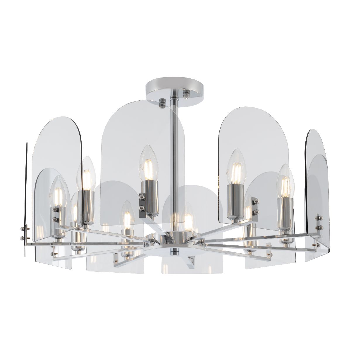 Люстра на штанге Arte Milano Sorrento 377309/10/580 CR Люстра на штанге Arte Milano Sorrento 377309/10/580 CR