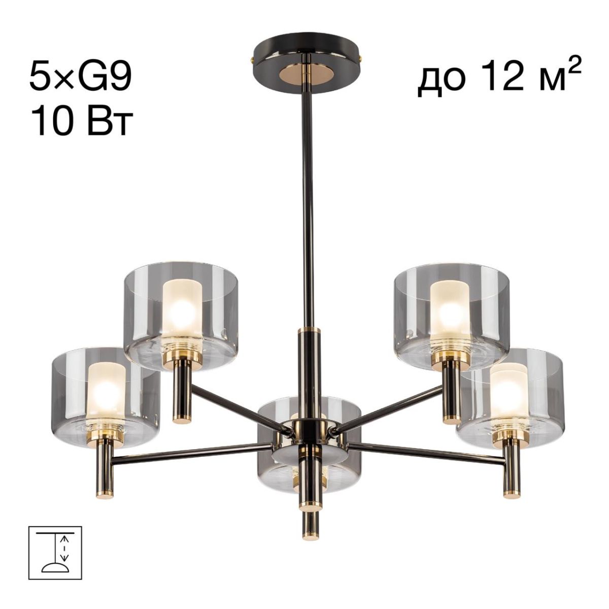 Люстра на штанге Citilux Elan CL241151 Люстра на штанге Citilux Elan CL241151