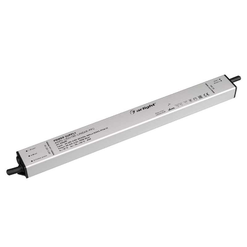 Блок питания Arlight ARPV-LG24100-LINEAR-PFC 24V, 4.2A, 100W 034889 Блок питания Arlight ARPV-LG24100-LINEAR-PFC 24V, 4.2A, 100W 034889