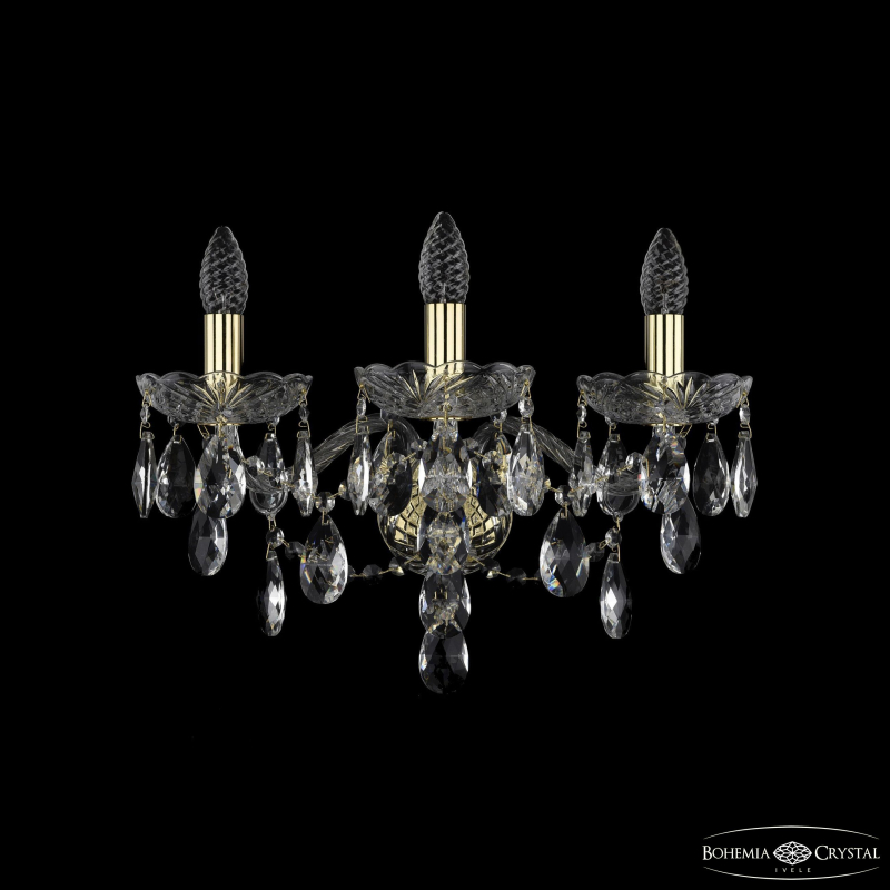 Бра Bohemia Ivele Crystal 1415B/3/165/XL G Бра Bohemia Ivele Crystal 1415B/3/165/XL G