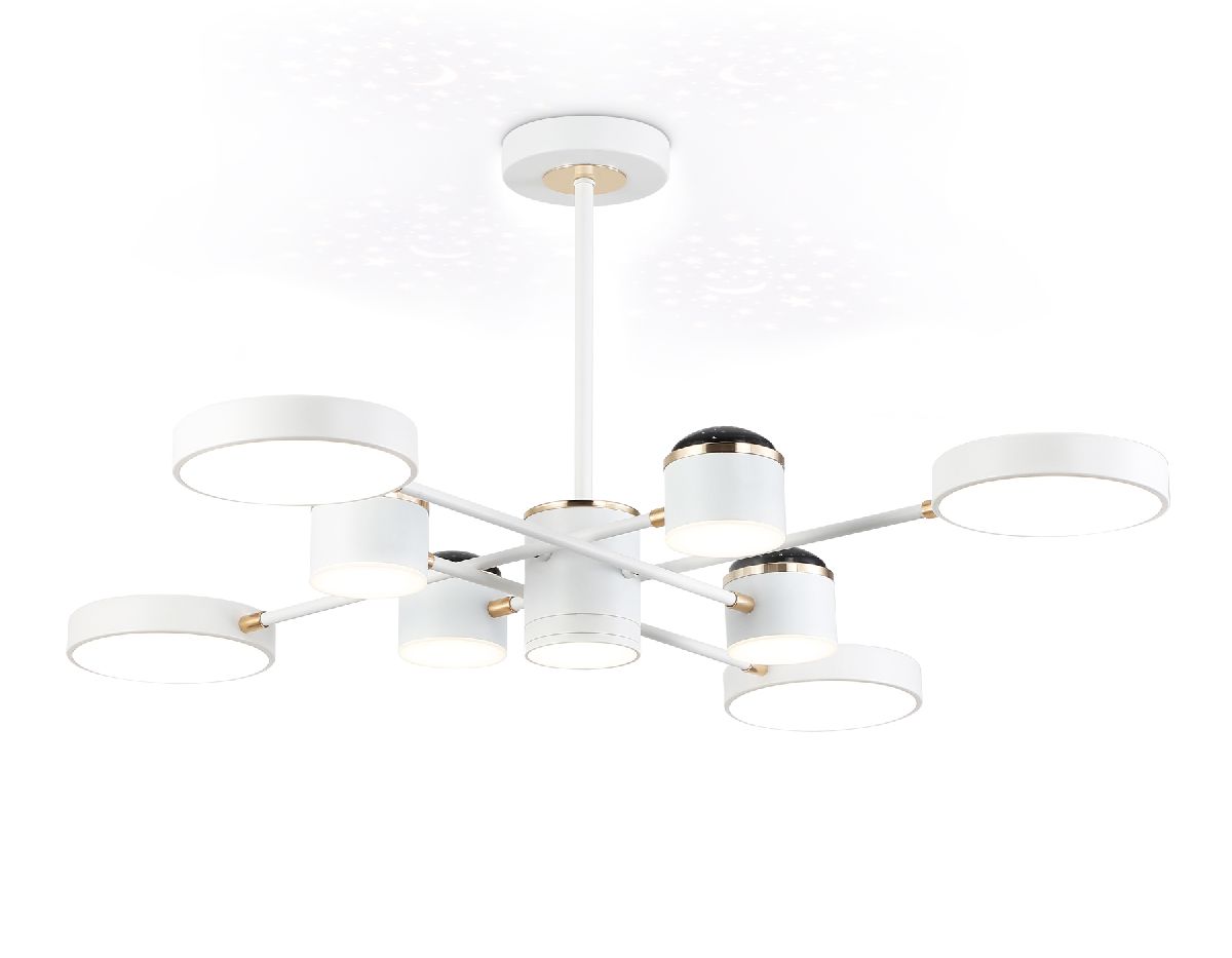Люстра на штанге Ambrella Light Linetech Comfort FL51627 Люстра на штанге Ambrella Light Linetech Comfort FL51627