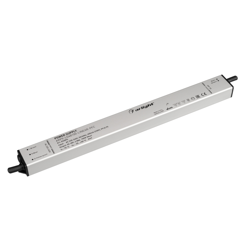 Блок питания Arlight ARPV-LG48100-LINEAR-PFC (48V, 2.08A, 100W) 034894 Блок питания Arlight ARPV-LG48100-LINEAR-PFC (48V, 2.08A, 100W) 034894