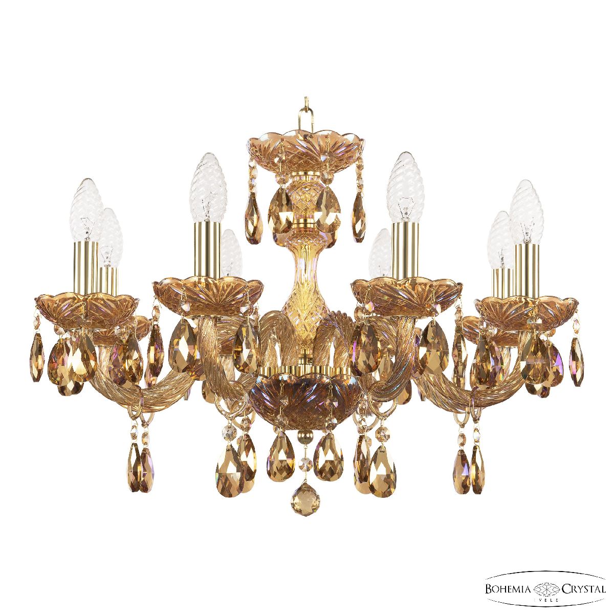 Подвесная люстра Bohemia Ivele Crystal 117/8/195 G M777