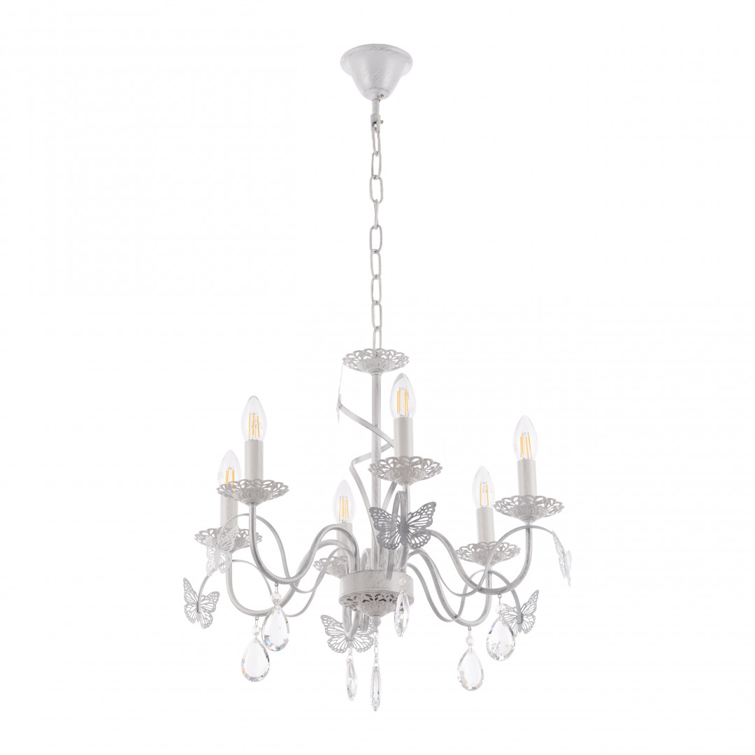 Подвесная люстра Arte Milano 346179/6 WT+G Подвесная люстра Arte Milano 346179/6 WT+G